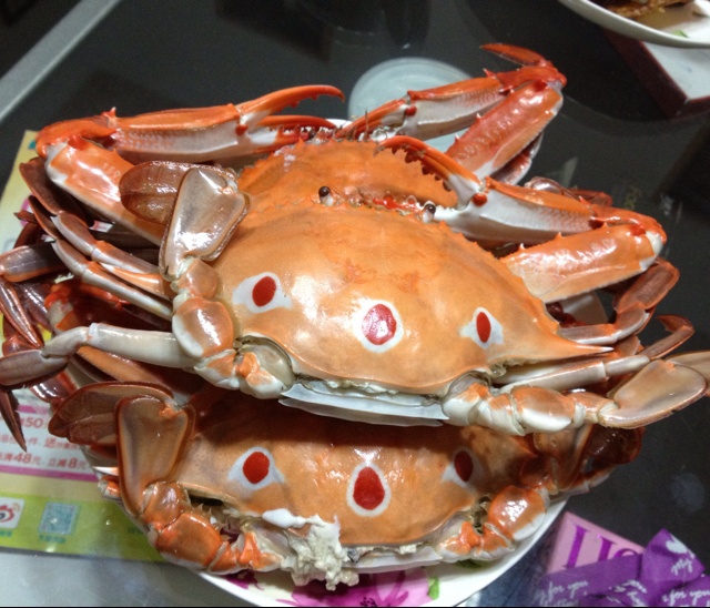 清蒸梭子蟹