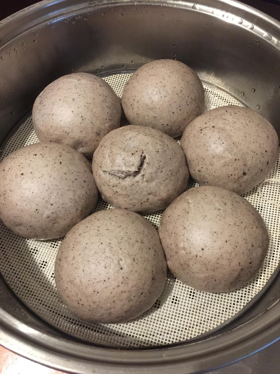 一发黑芝麻馒头，补钙佳选！