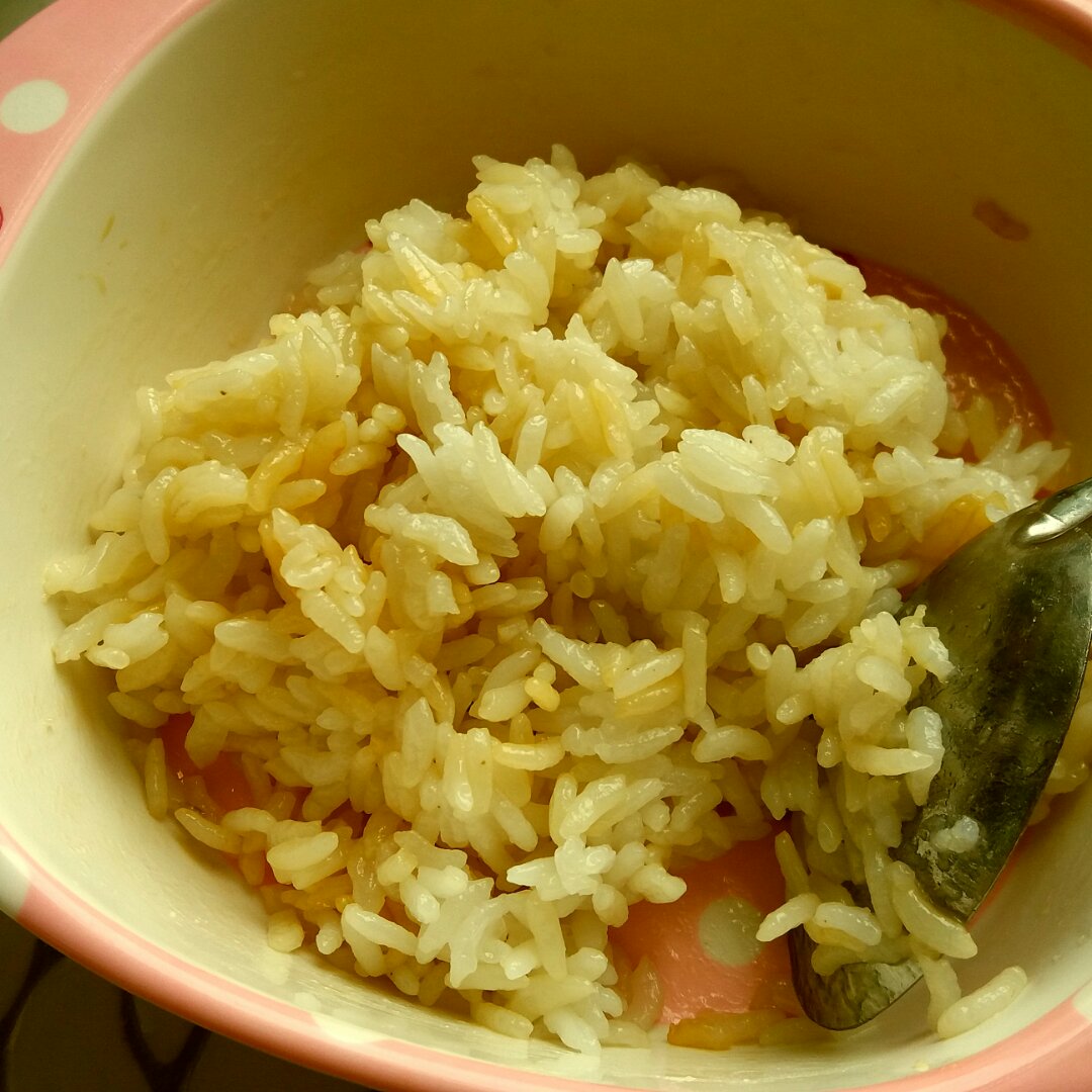 酸辣面做的香油拌饭