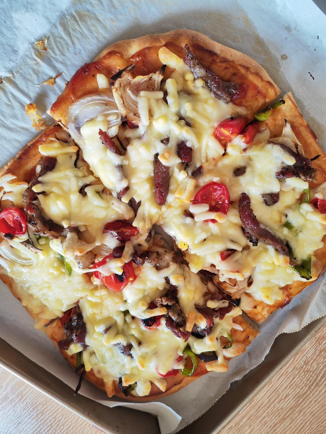 8寸纯手工什锦披萨