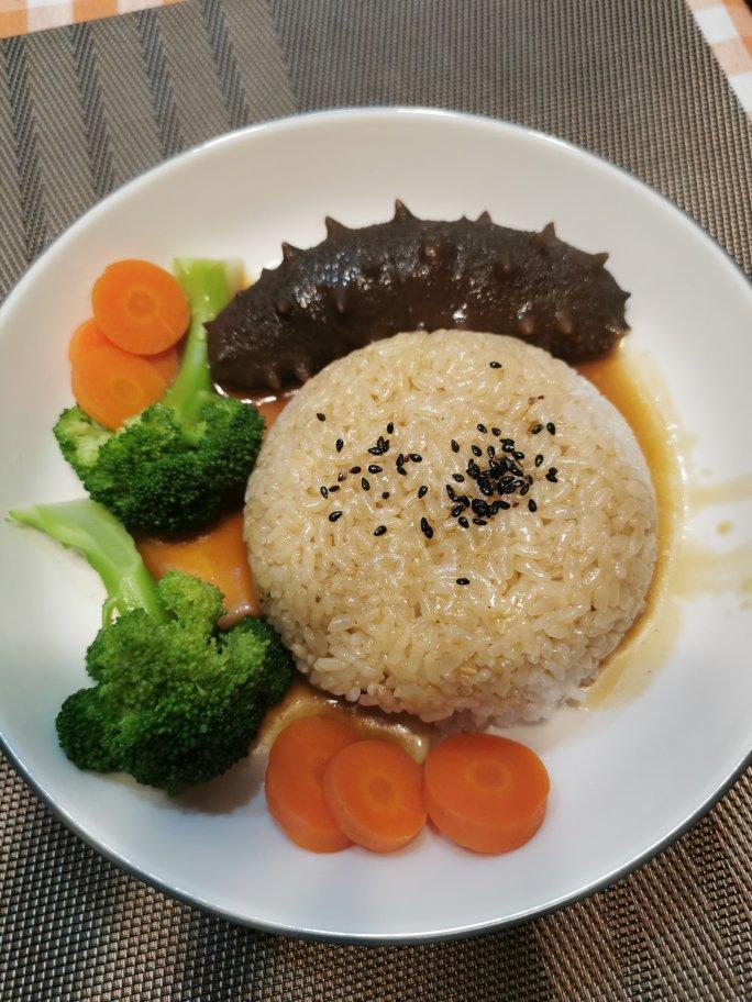 简单的海参捞饭