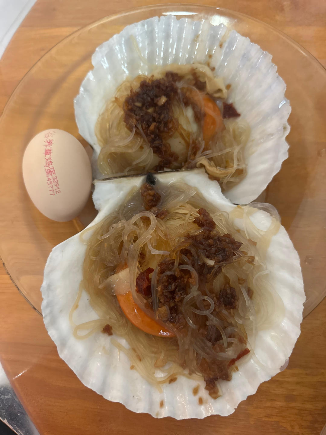 零失败的蒜蓉粉丝蒸扇贝