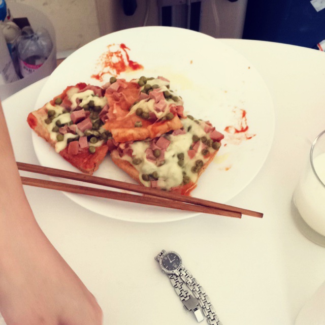 芝士面包片披萨
