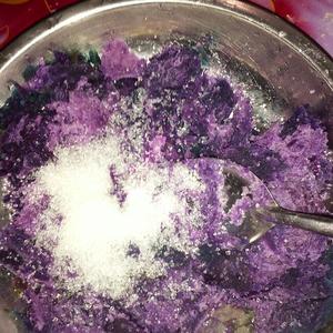 白软，劲道的紫薯馅馒头的做法 步骤5