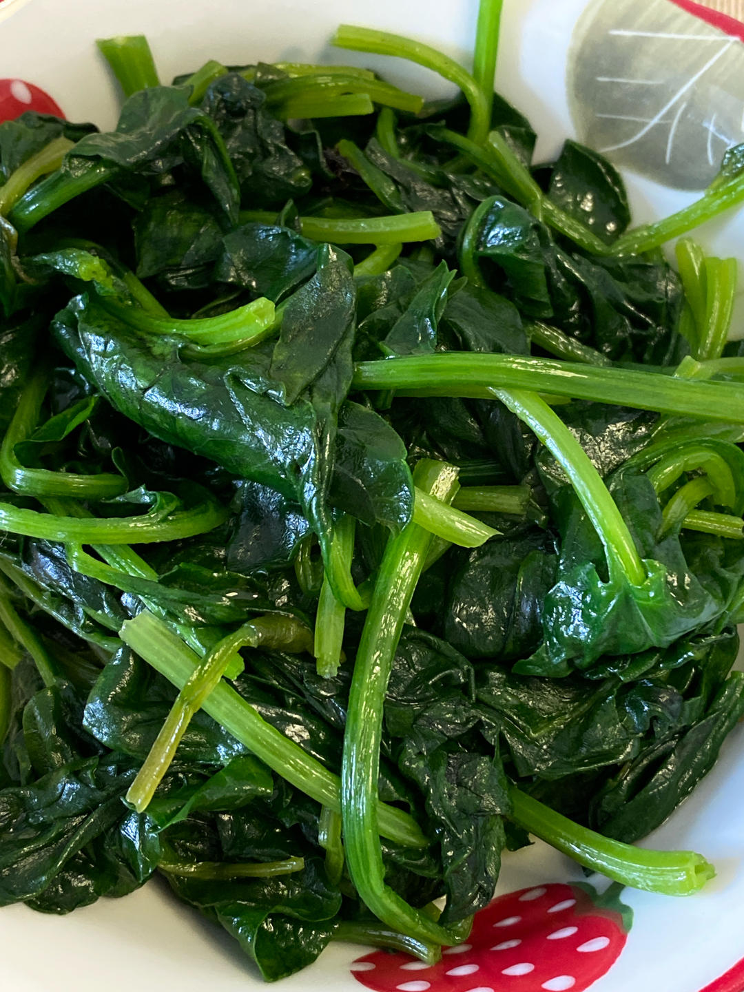 不涩口又嫩的清炒菠菜