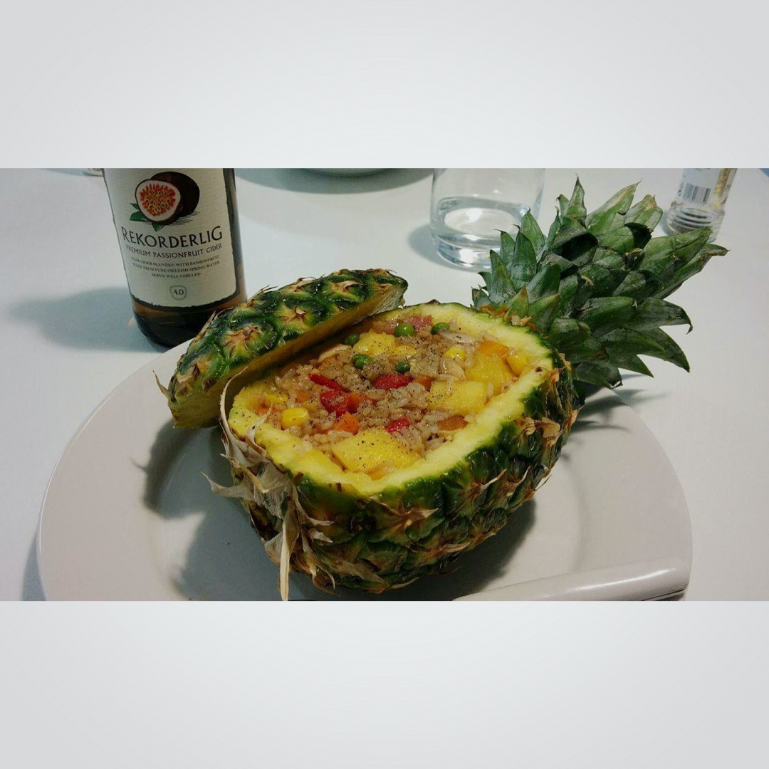 培根菠萝饭