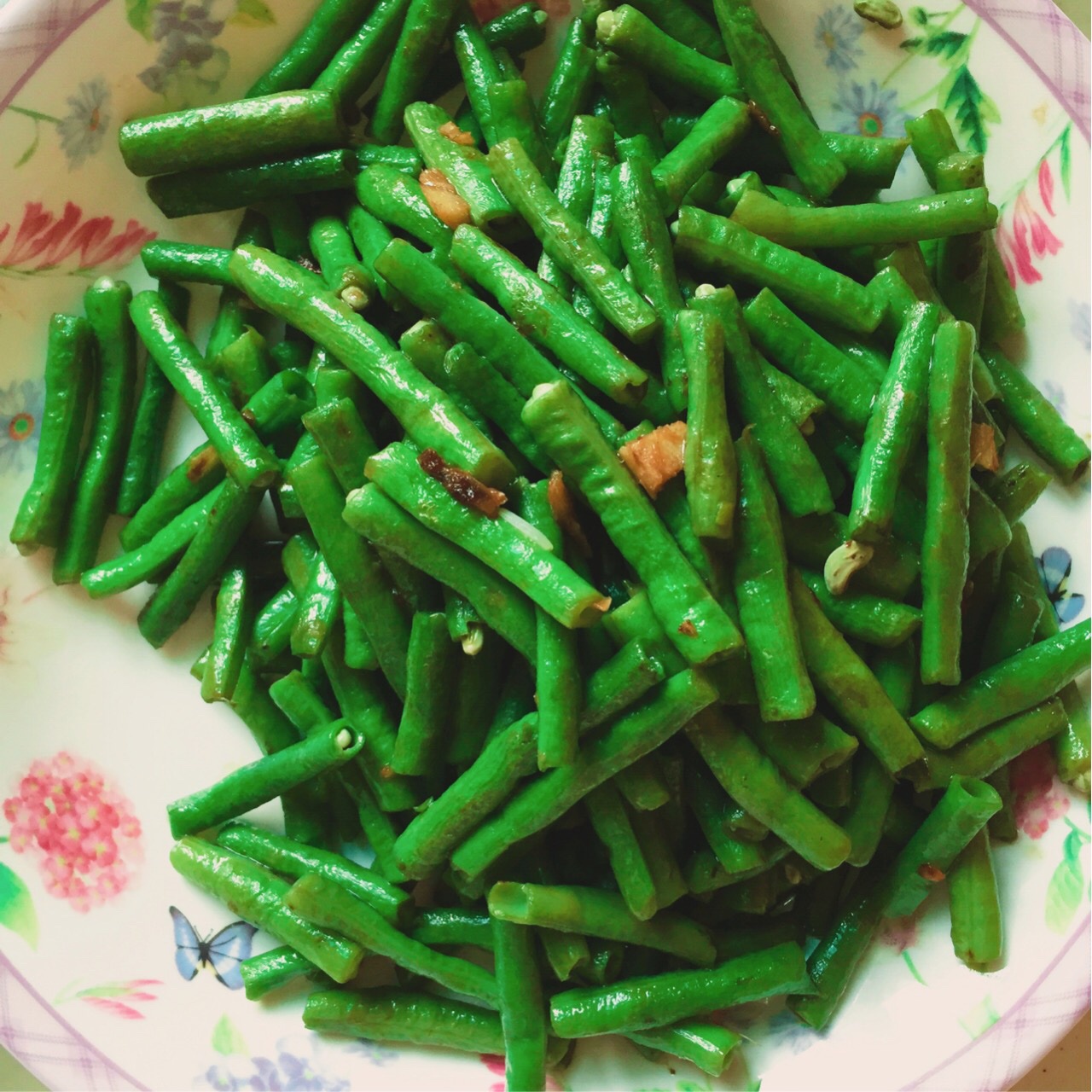 清炒豆角