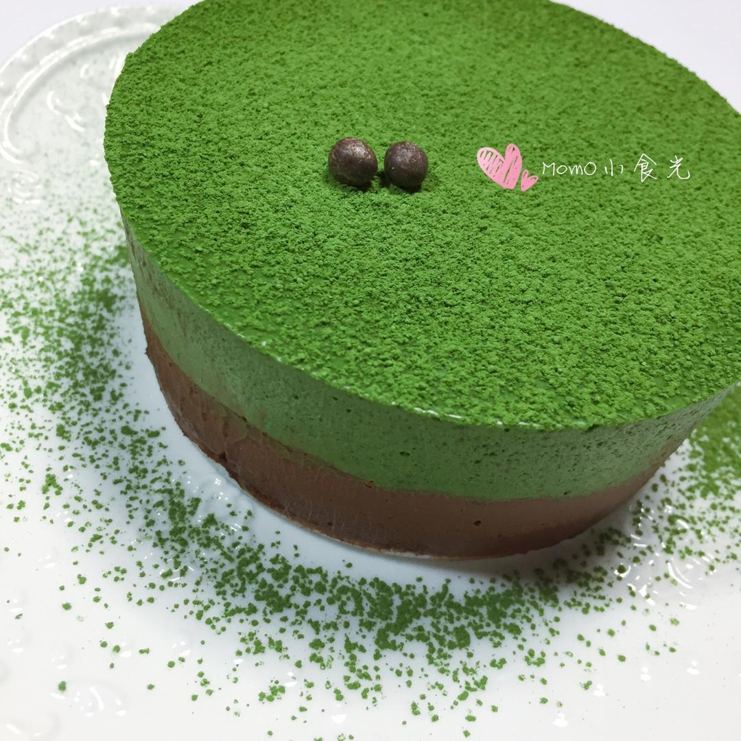 天际Yamanoha—香缇巧克力配抹茶慕斯蛋糕<熊谷裕子>