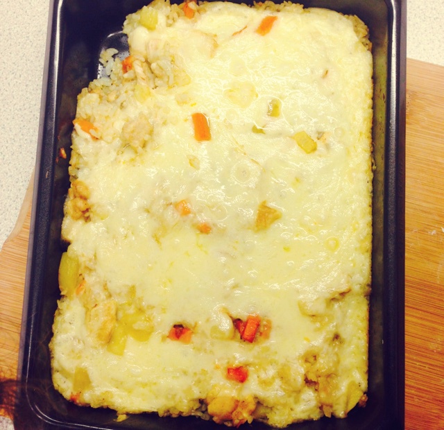 堂妈教你咖喱鸡肉焗饭