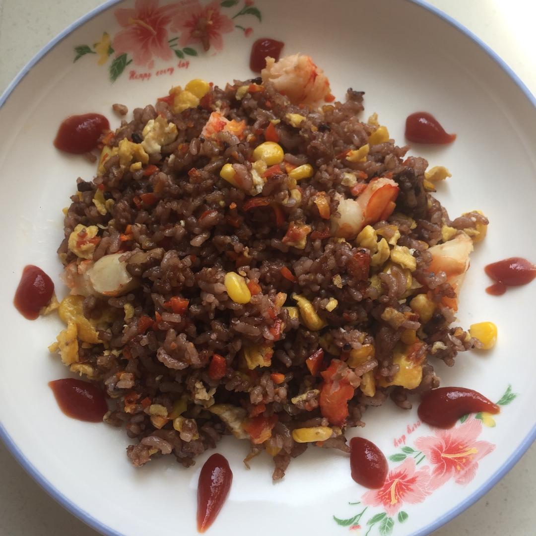 虾仁炒饭