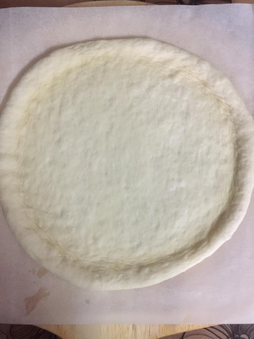 外脆里嫩的意式香肠披萨