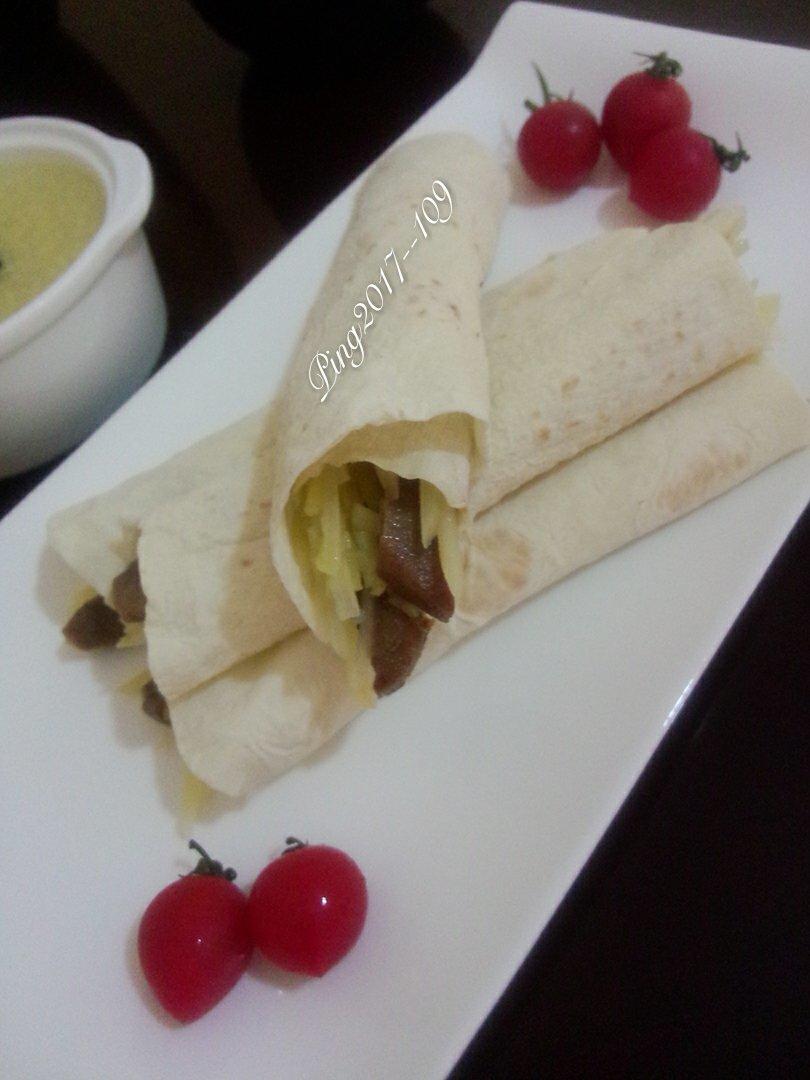 烙饼卷【自由配菜版】