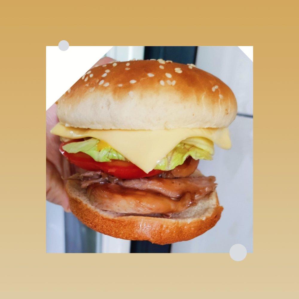 完爆KFC的板烧鸡腿堡（波兰种汉堡胚制作）