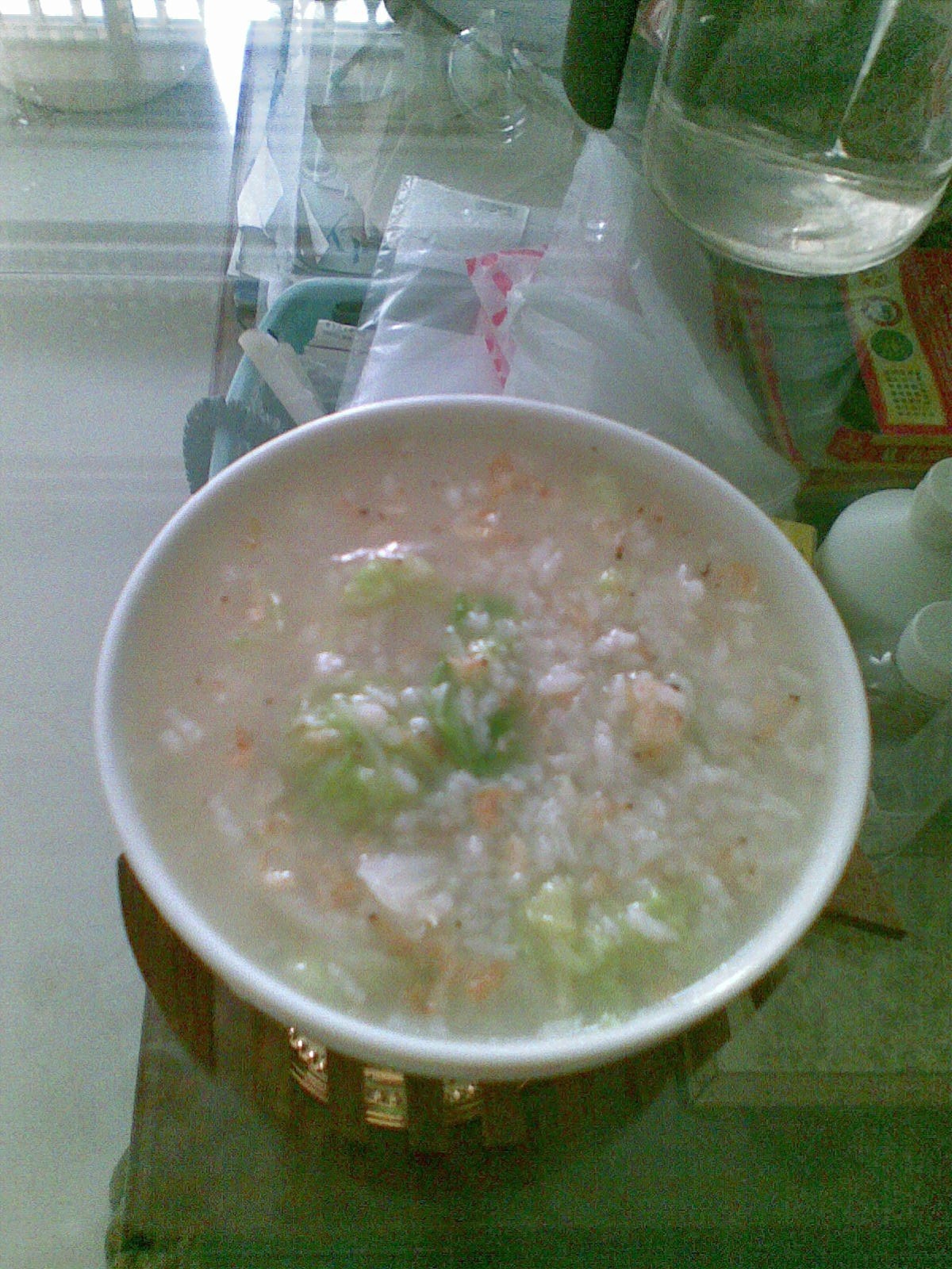 虾米白菜粥