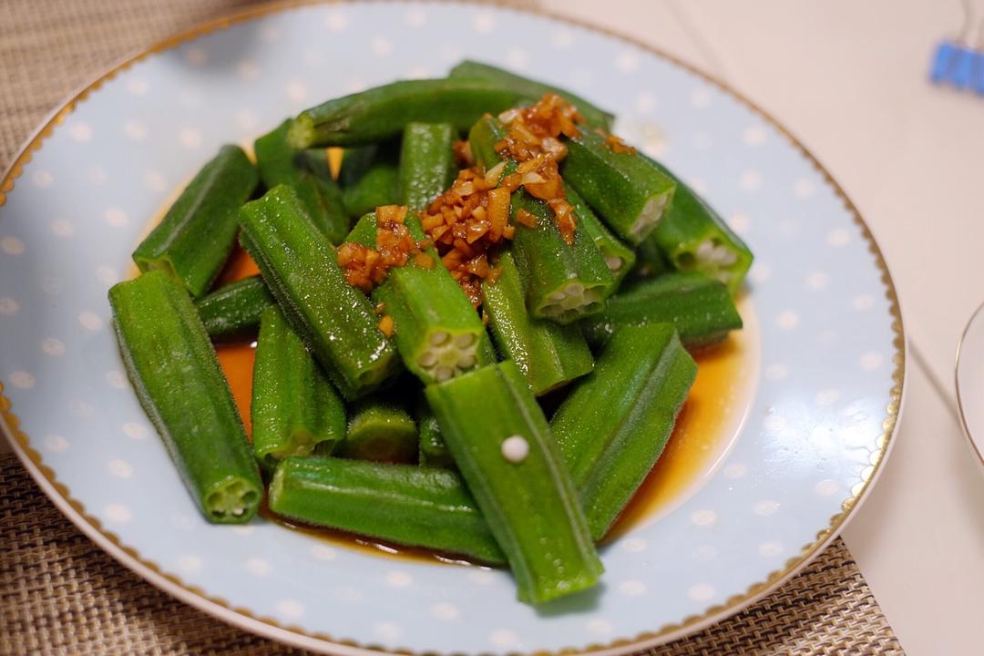 蒜蓉秋葵
