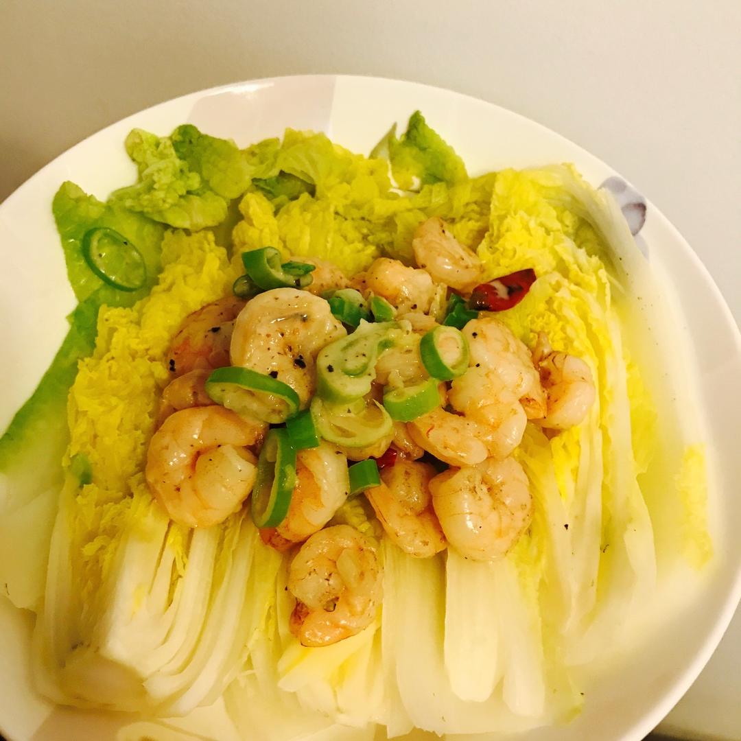 虾仁娃娃菜