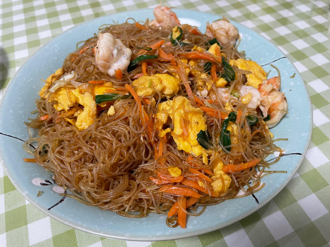 大牌档炒米粉