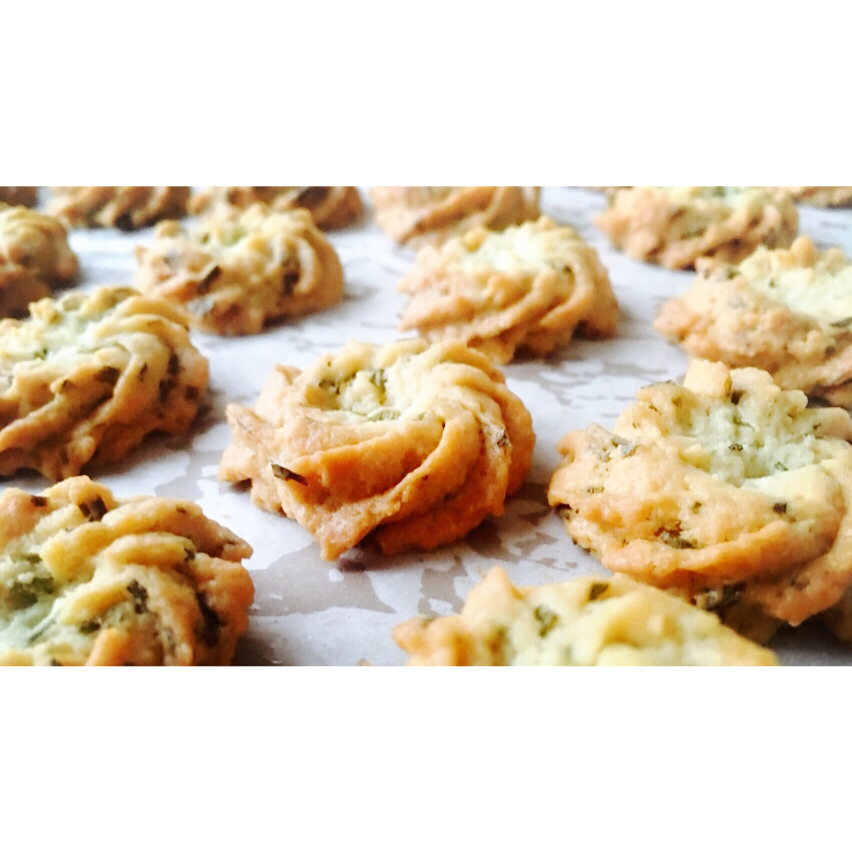 葱香曲奇——酥脆的咸味饼干