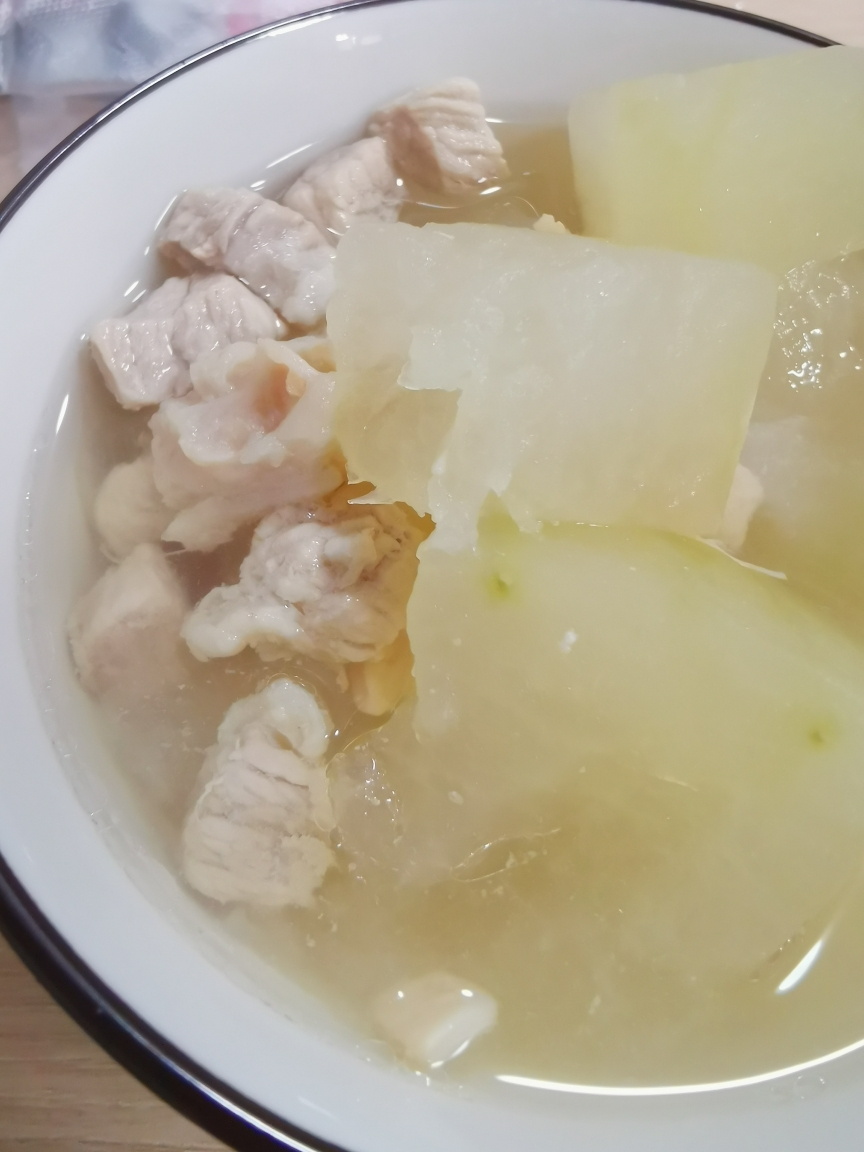 冬瓜猪肉汤的做法