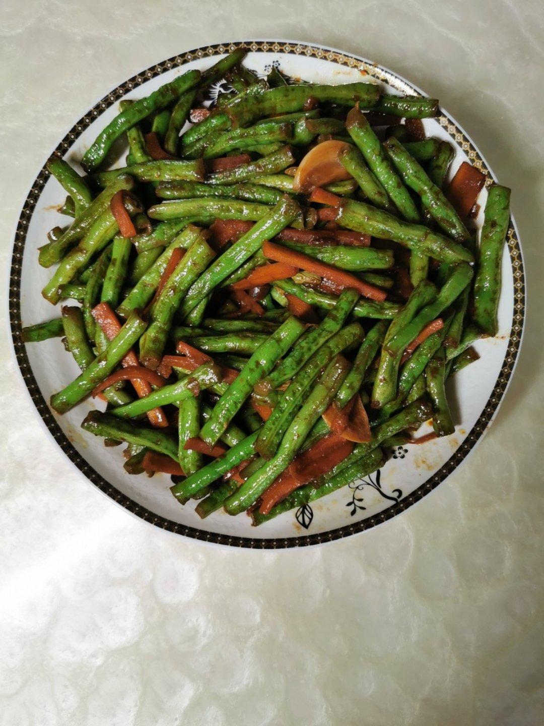 酱烧长豆角