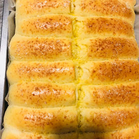 一次发酵-松软拉丝椰蓉排包-椰蓉金砖-椰蓉面包