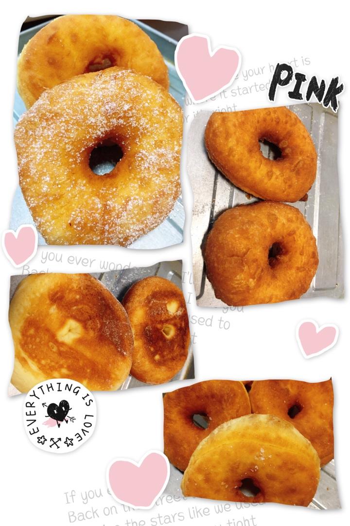 好吃到哭泣的甜甜圈VANILLA CREAM-FILLED DOUGHNUTS