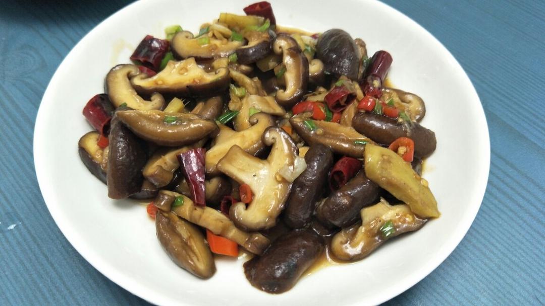 12777777做的素炒香菇比吃肉还香系列又来啦