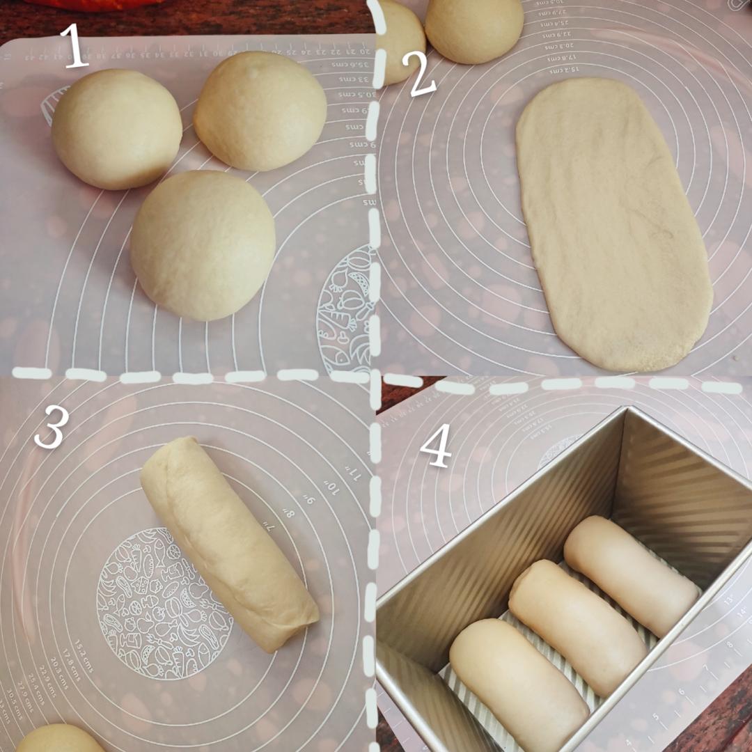 纯奶手撕吐司的做法 步骤1