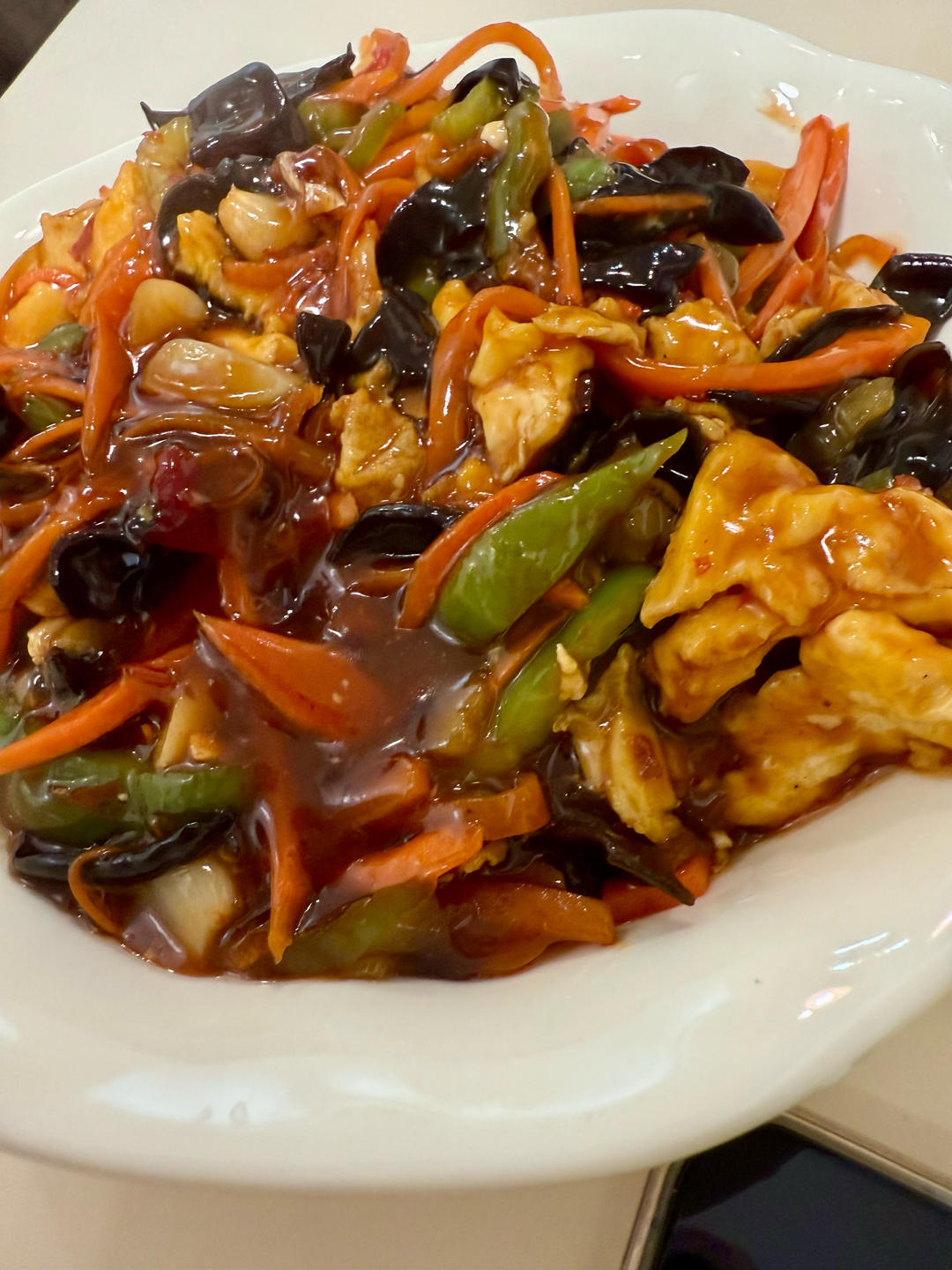 米饭🍚杀手鱼香鸡丝         （减脂期也可以吃）