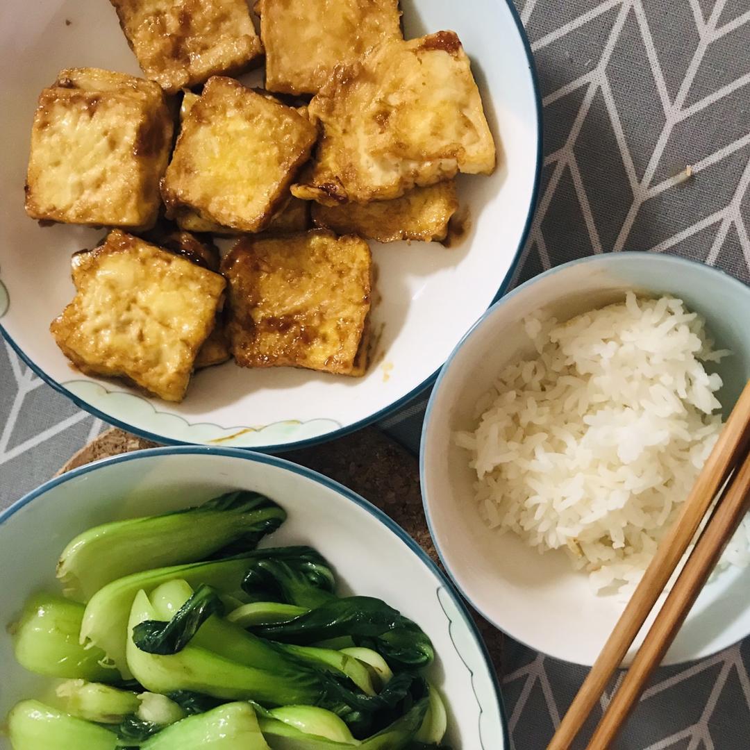 无敌好吃的香煎豆腐