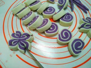 紫薯花卷的做法 步骤9