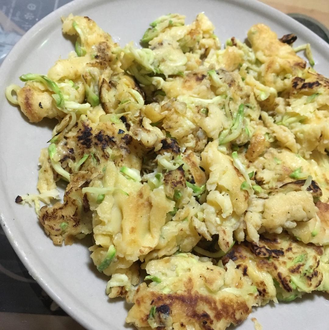 西葫芦鸡蛋饼