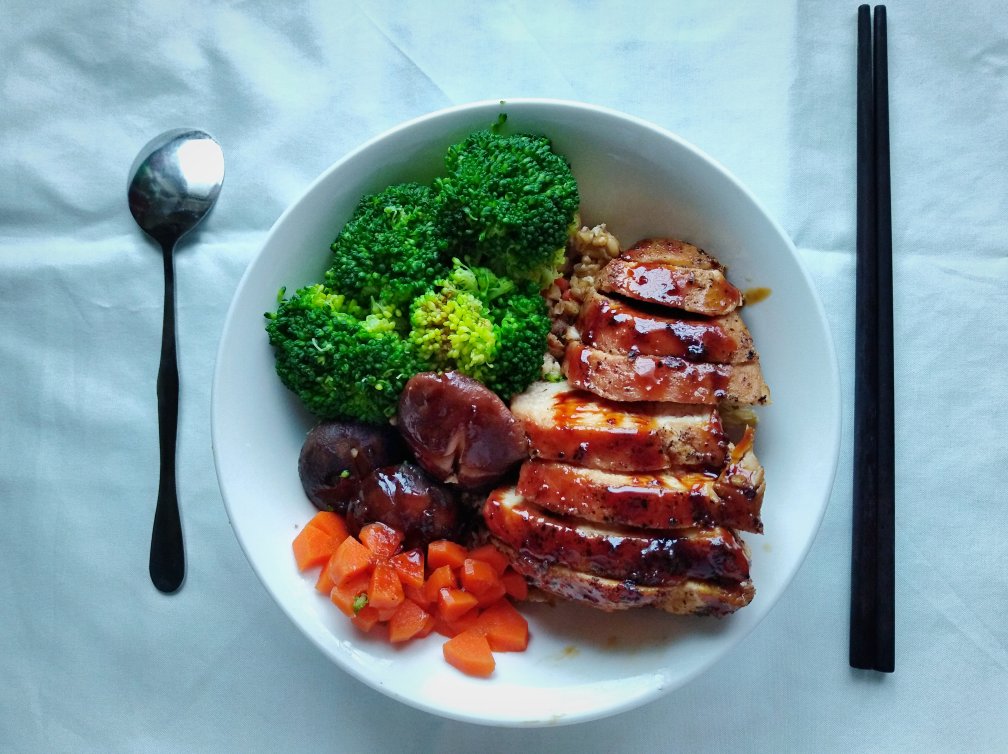 蜜汁照烧鸡肉饭