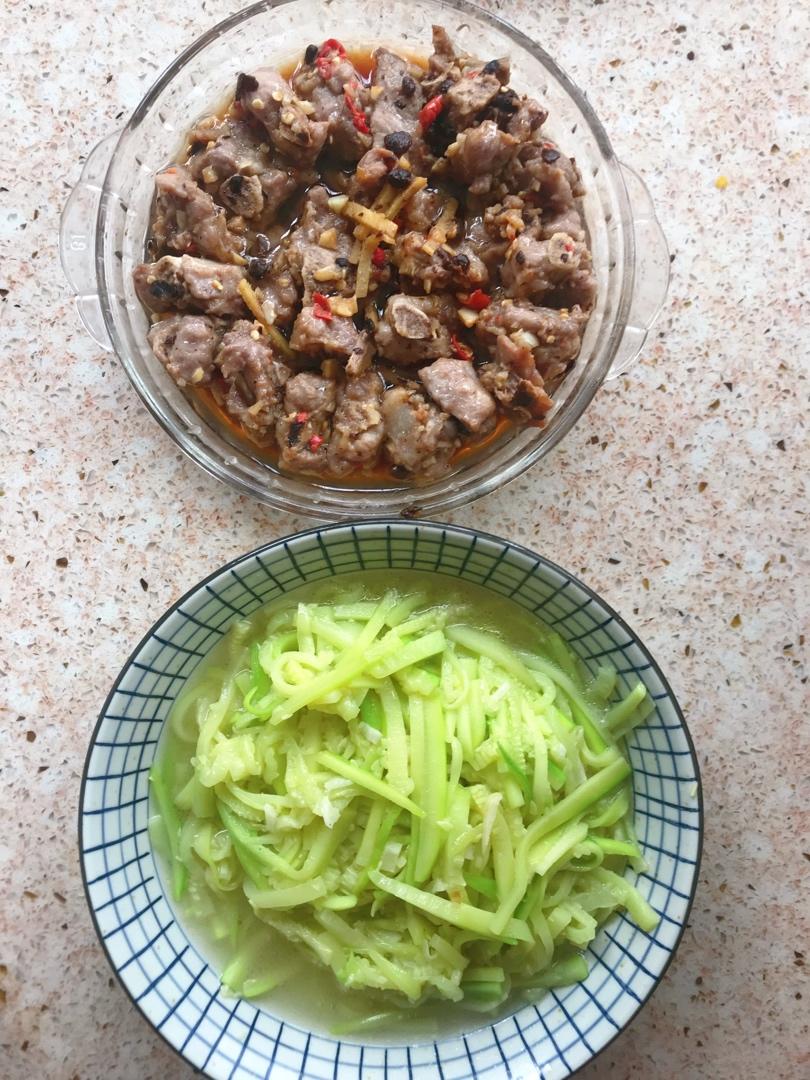 家常菜～豉汁蒸排骨