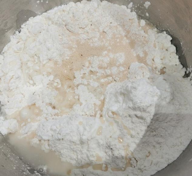 纯奶手撕吐司的做法 步骤1