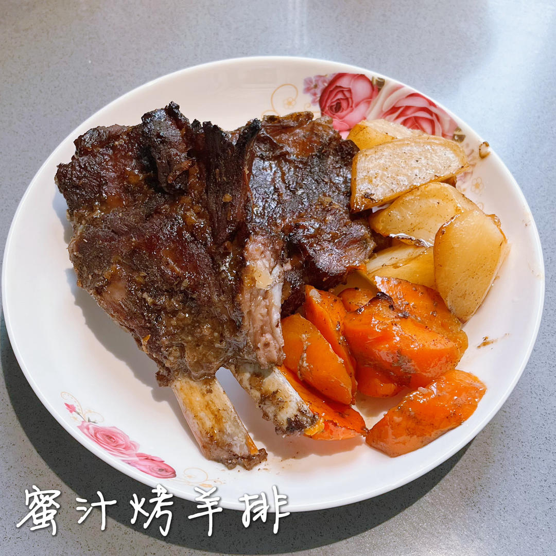 最简单的焦香软糯烤猪肋排