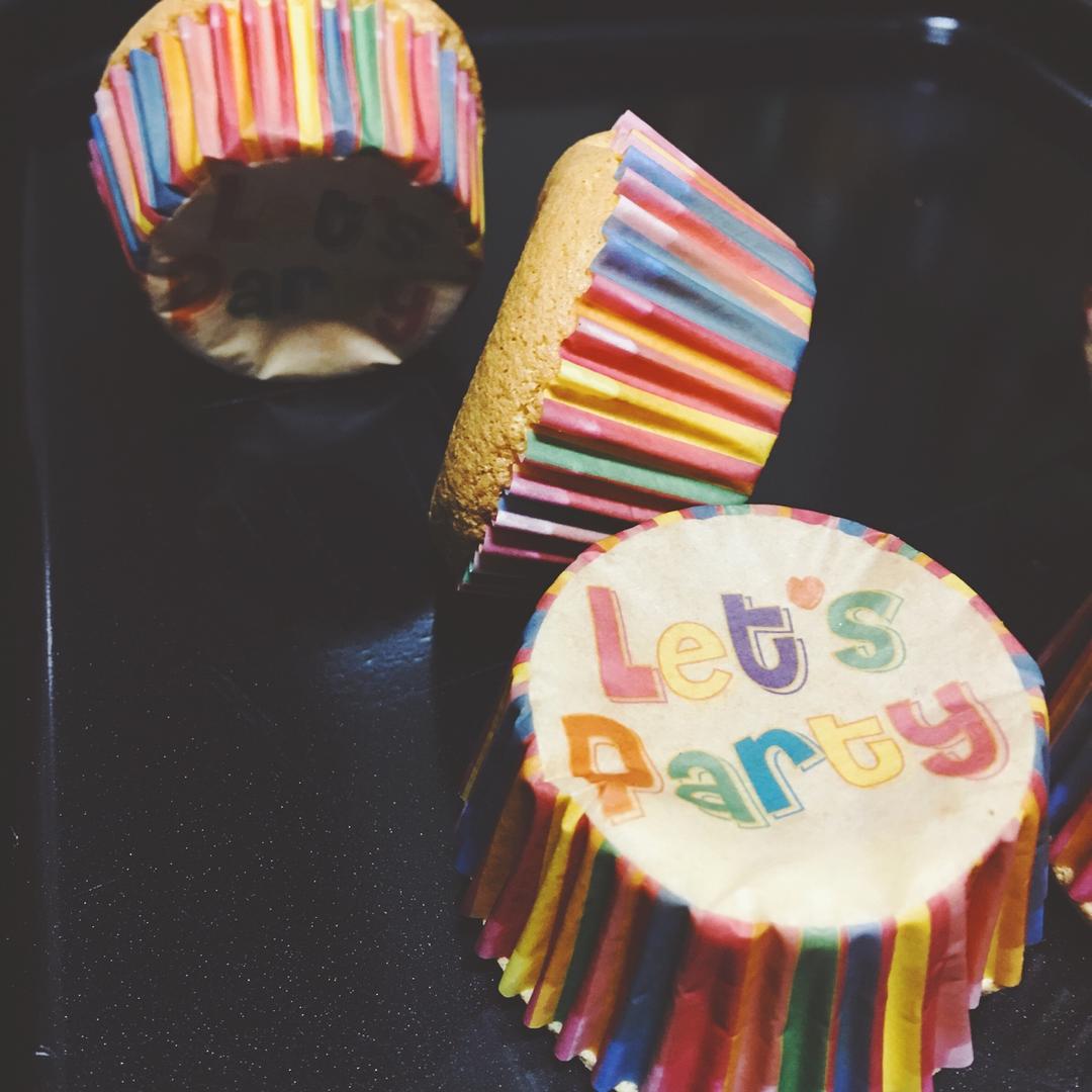 迷你小可爱cupcake戚风蛋糕杯