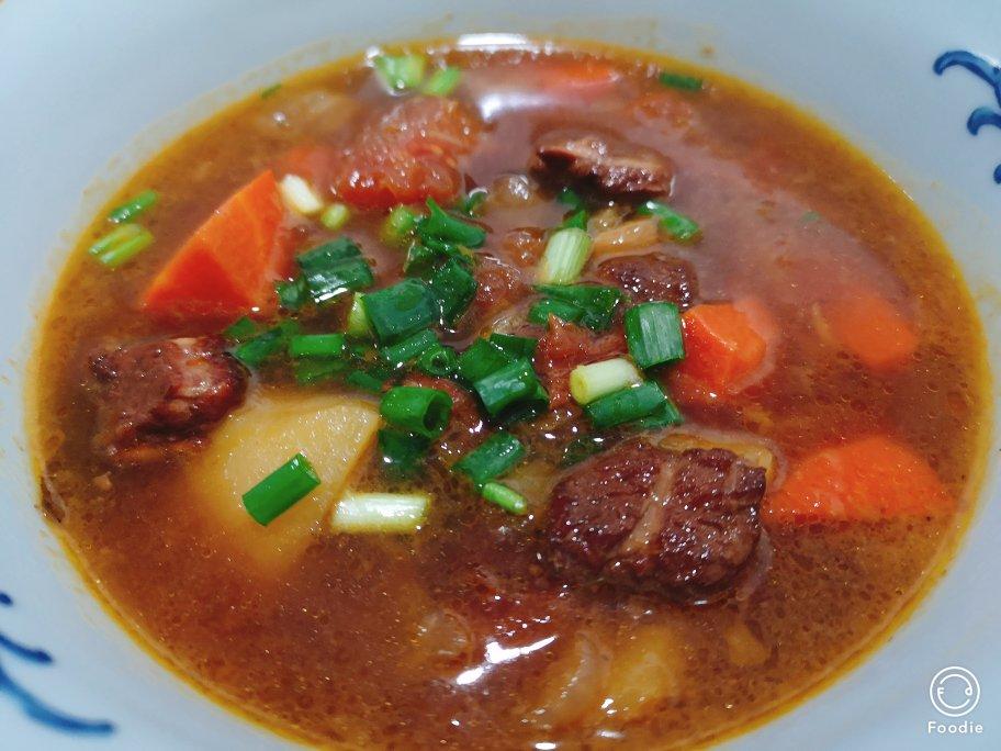 番茄土豆炖牛腩