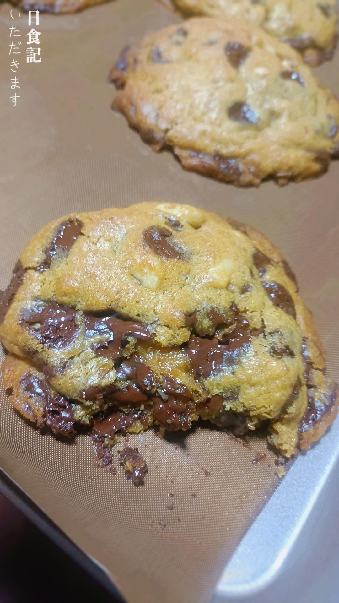 chocolate chip cookies美式超大巧克力软曲奇