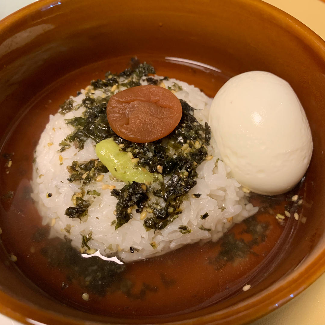 梅子茶泡饭