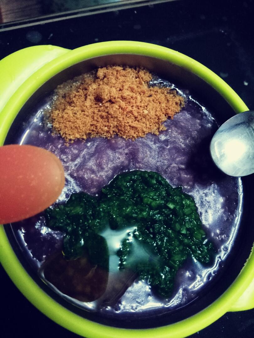 宝宝辅食：紫薯粥
