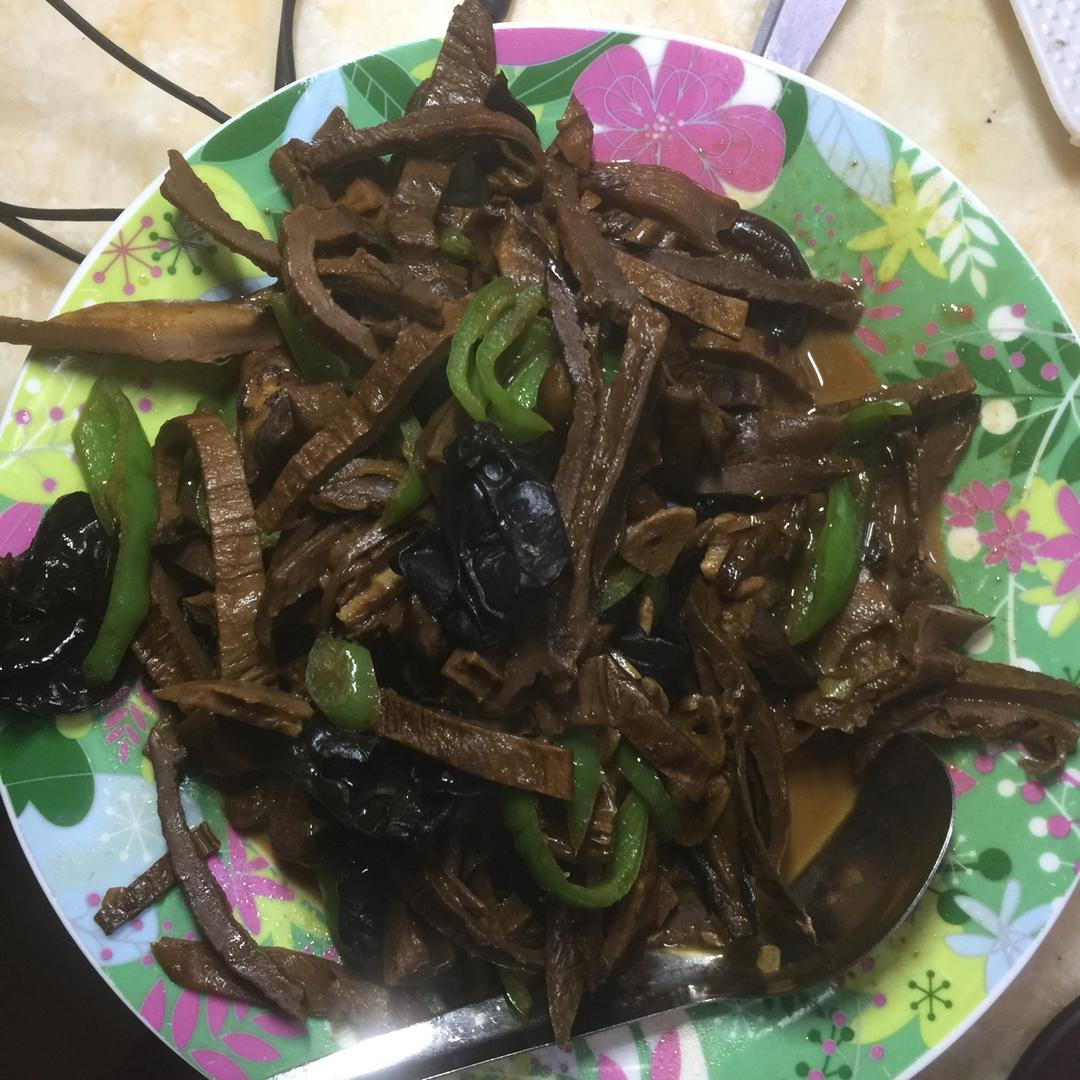 红焖笋干