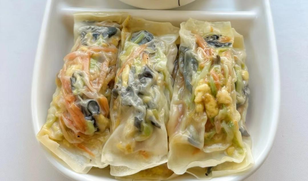 蔬菜卷/三鲜蔬菜蒸饺