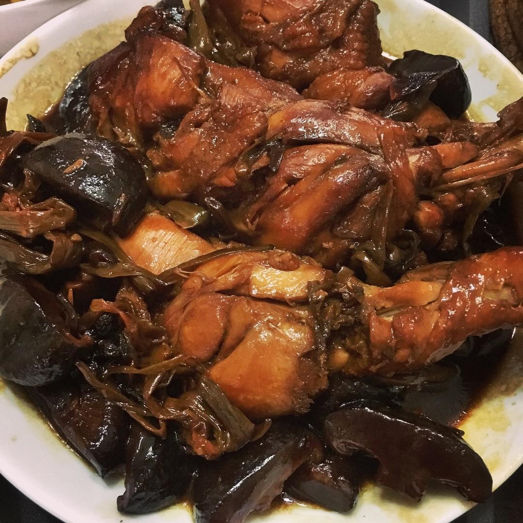 红烧鸡腿
