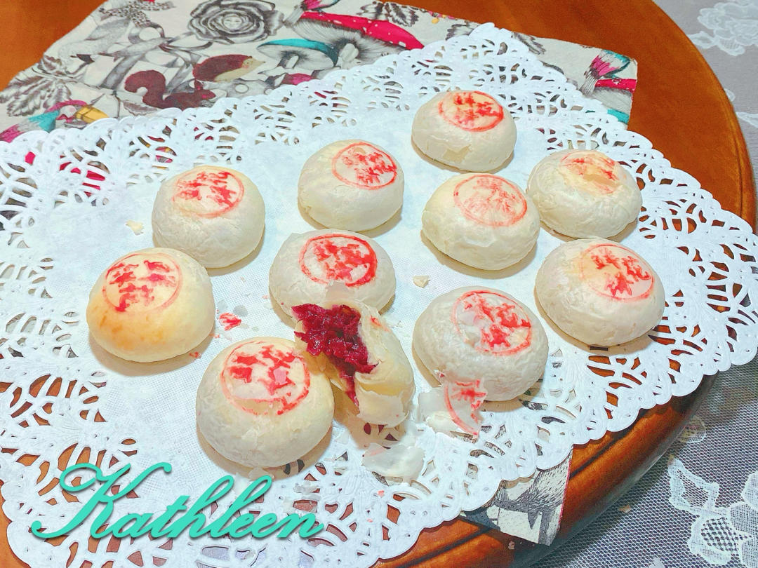 玫瑰鲜花饼【附玫瑰酱的做法】