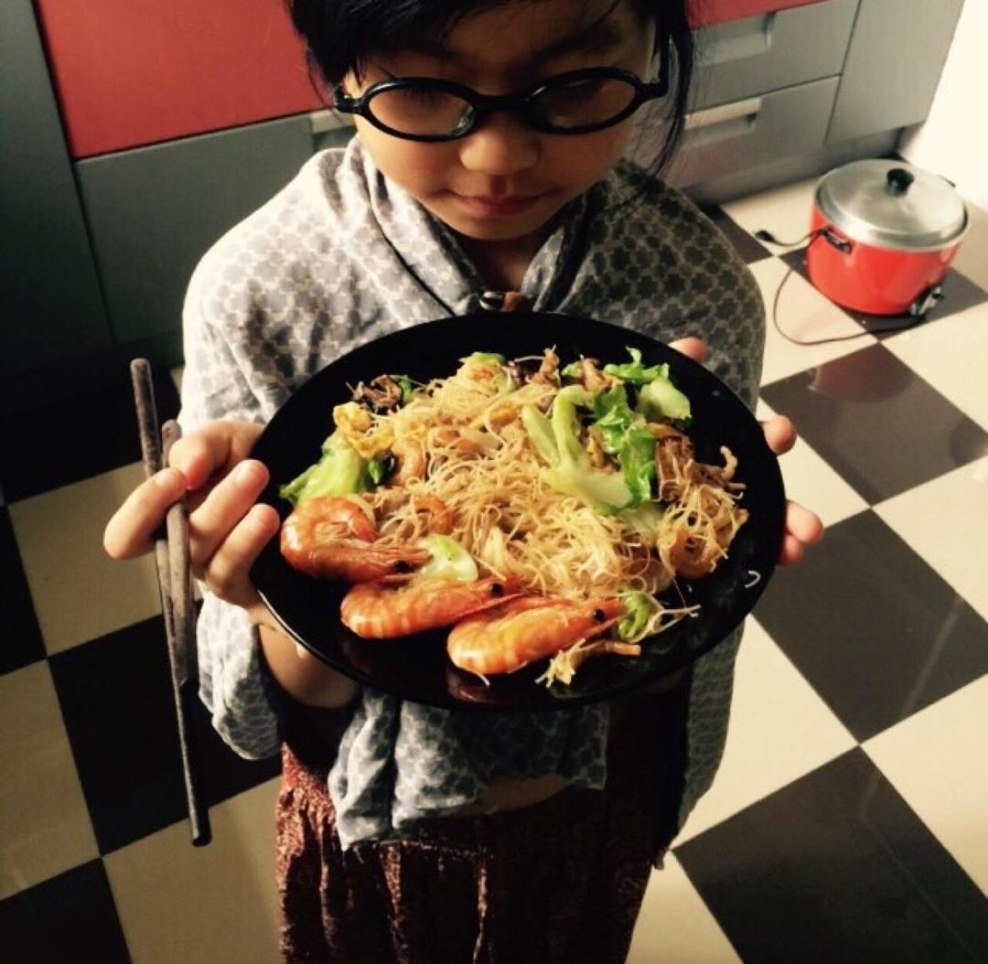 xo酱炒米粉的做法