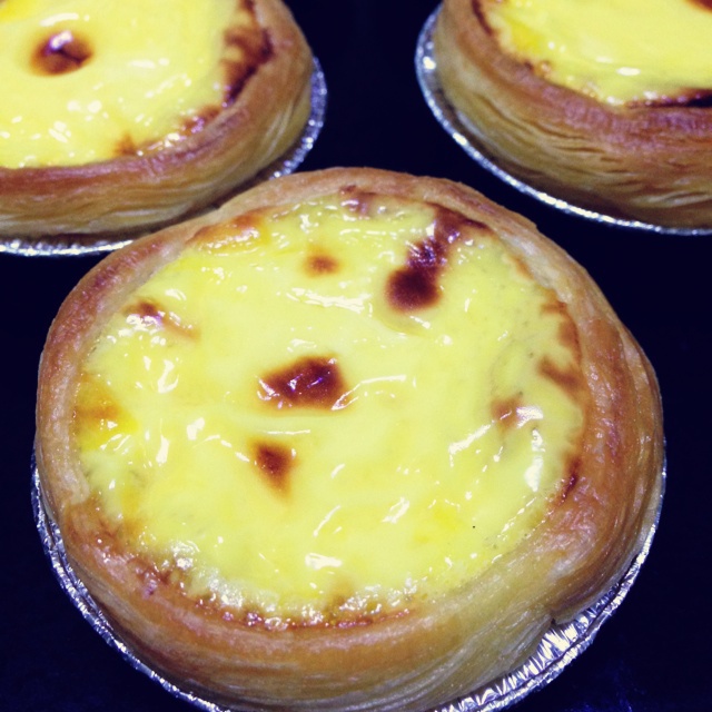 0负担无奶油蛋挞