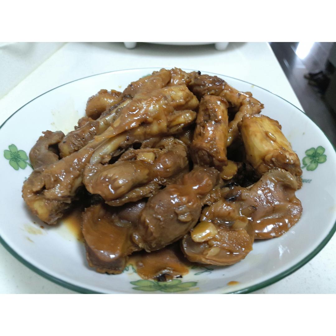 秘制红烧鸡爪