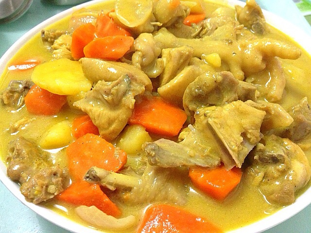 咖喱鸡块