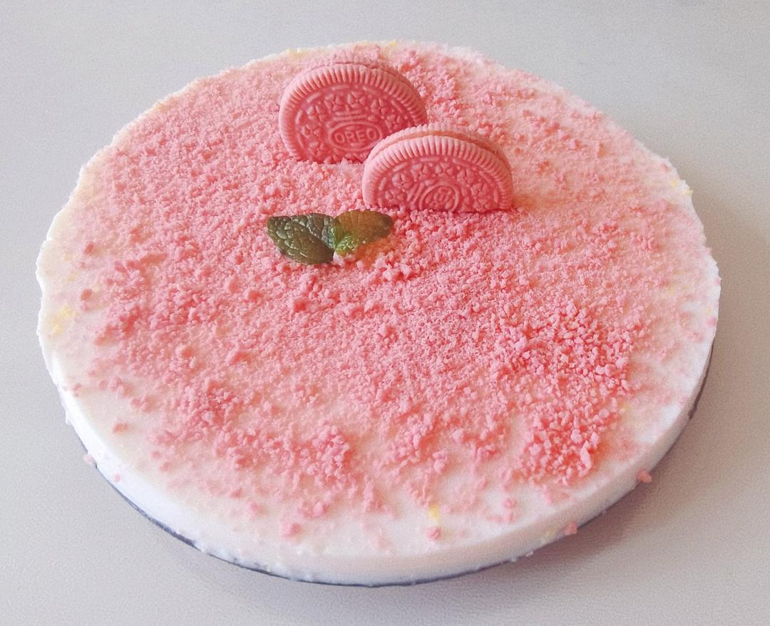 粉色少女心～樱花🌸酸奶慕斯蛋糕